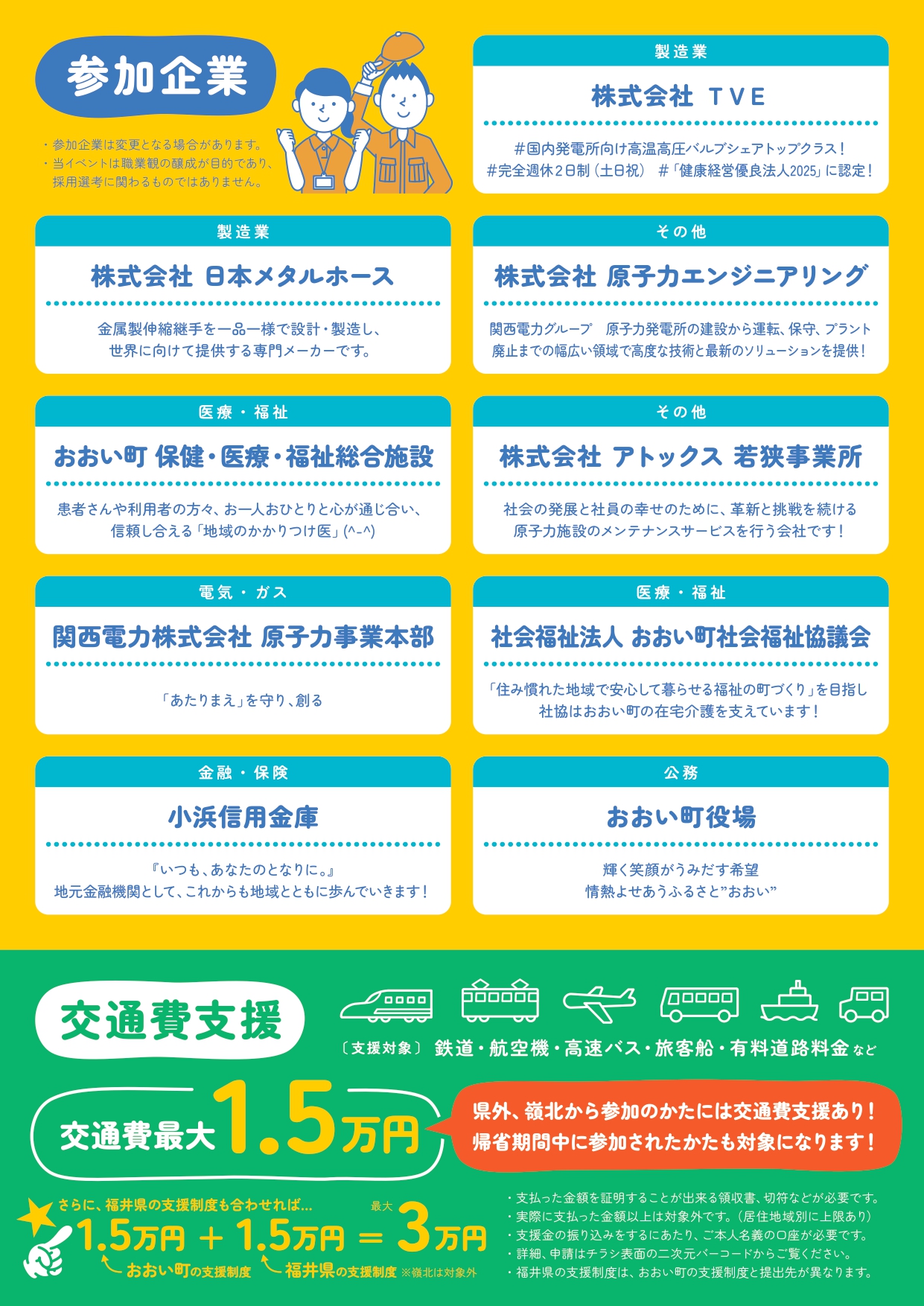 おおい町地元就活フェア