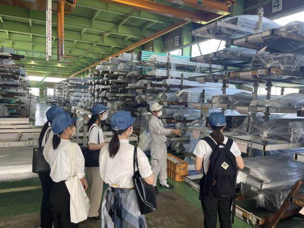 工場見学を通してモノづくりの面白さを感じることが出来ます！